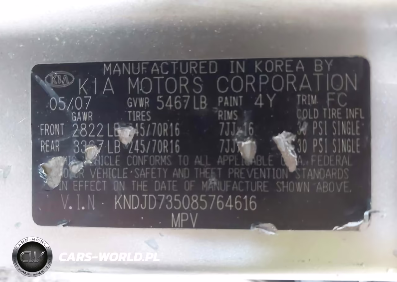 2008 Kia Sorento Lx VIN:KNDJD735085764616 - 9