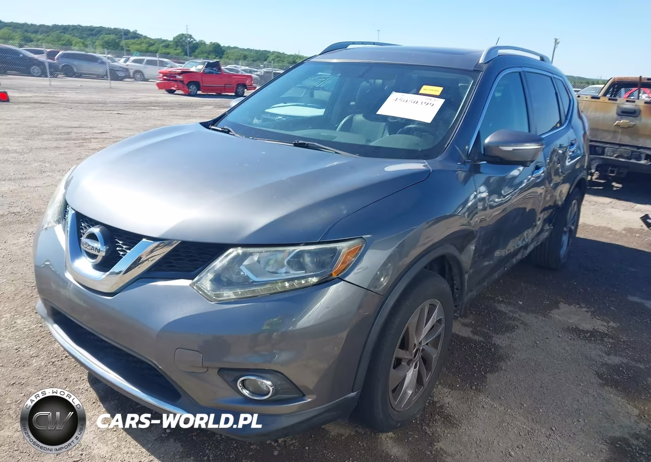 2015 Nissan Rogue Sl VIN:5N1AT2MT2FC897286 - 2