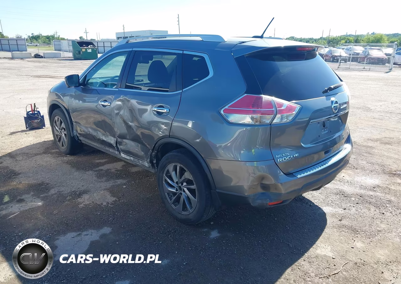 2015 Nissan Rogue Sl VIN:5N1AT2MT2FC897286 - 3
