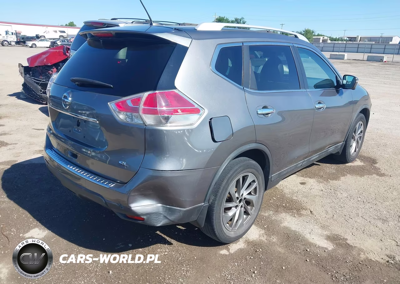 2015 Nissan Rogue Sl VIN:5N1AT2MT2FC897286 - 4