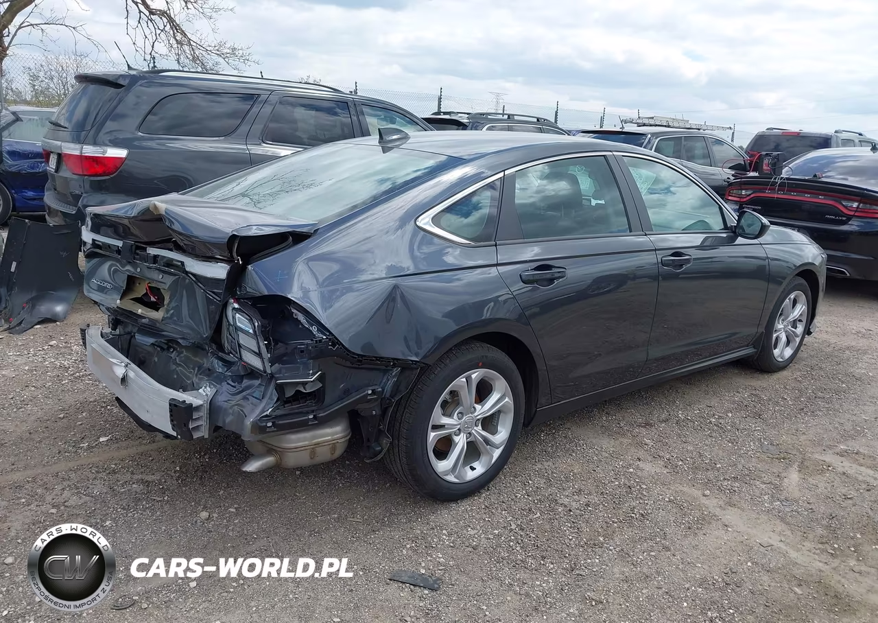 2025 Honda Accord Lx VIN:1HGCY1F25SA071665 - 4