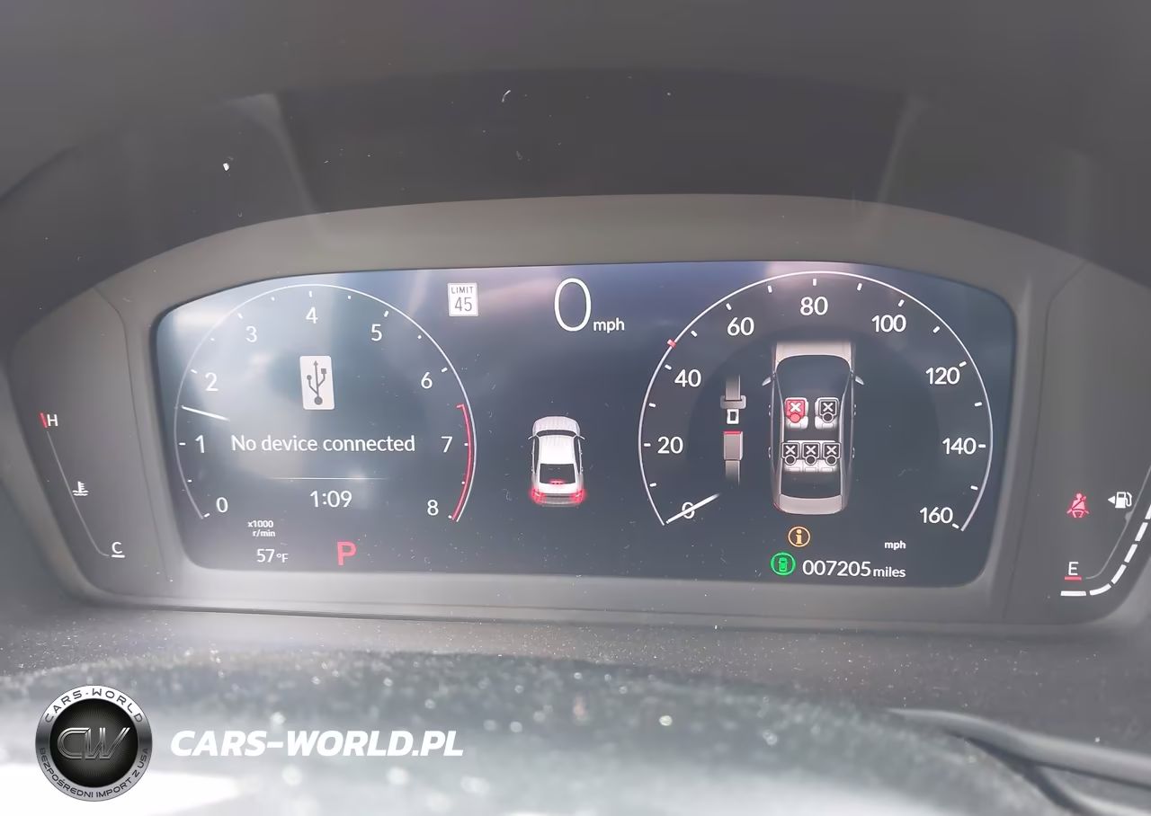 2025 Honda Accord Lx VIN:1HGCY1F25SA071665 - 7