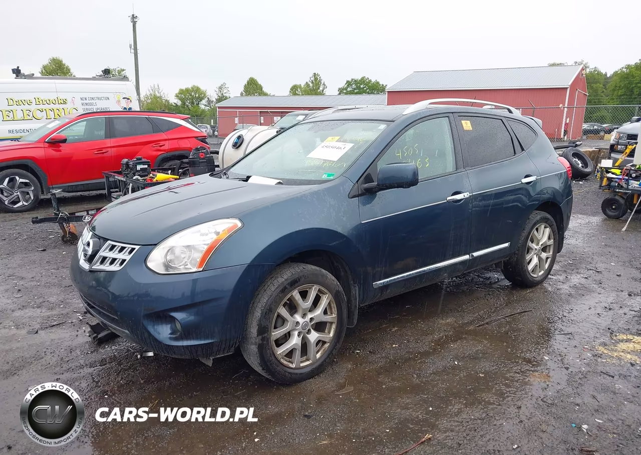 2013 Nissan Rogue Sv W-Sl Pkg VIN:JN8AS5MV3DW604991 - 2