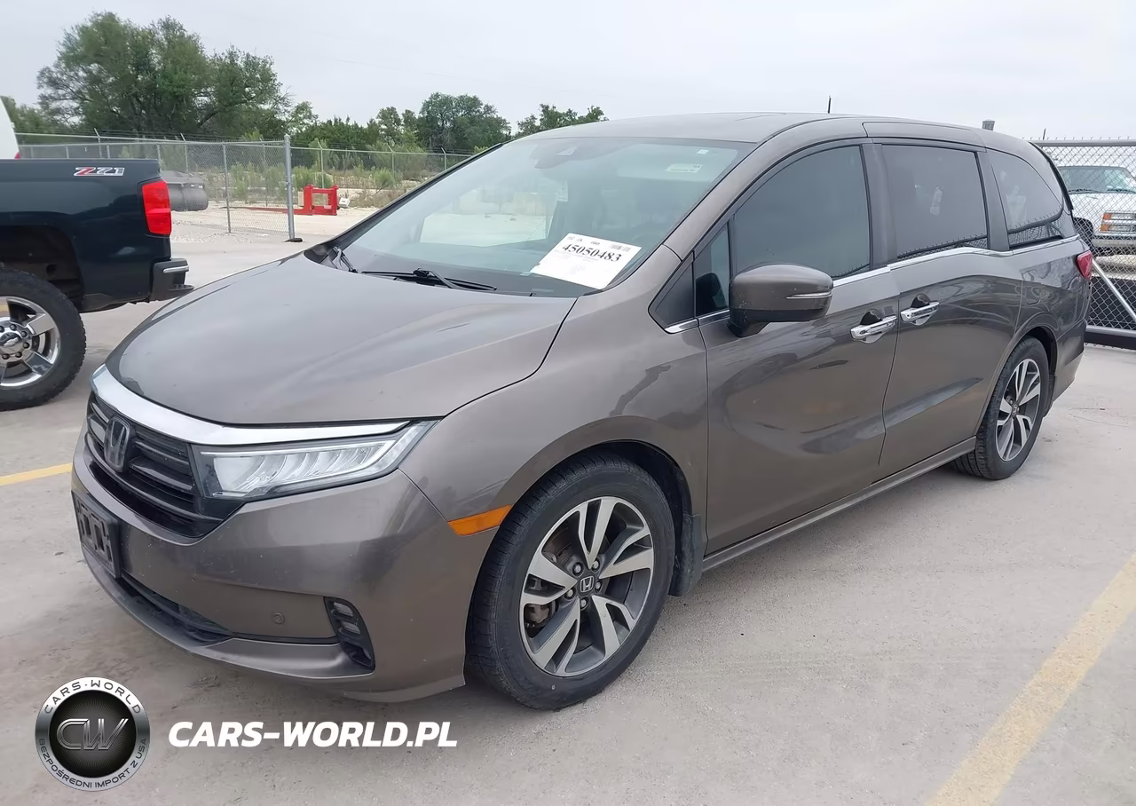2021 Honda Odyssey Touring VIN:5FNRL6H85MB038813 - 2