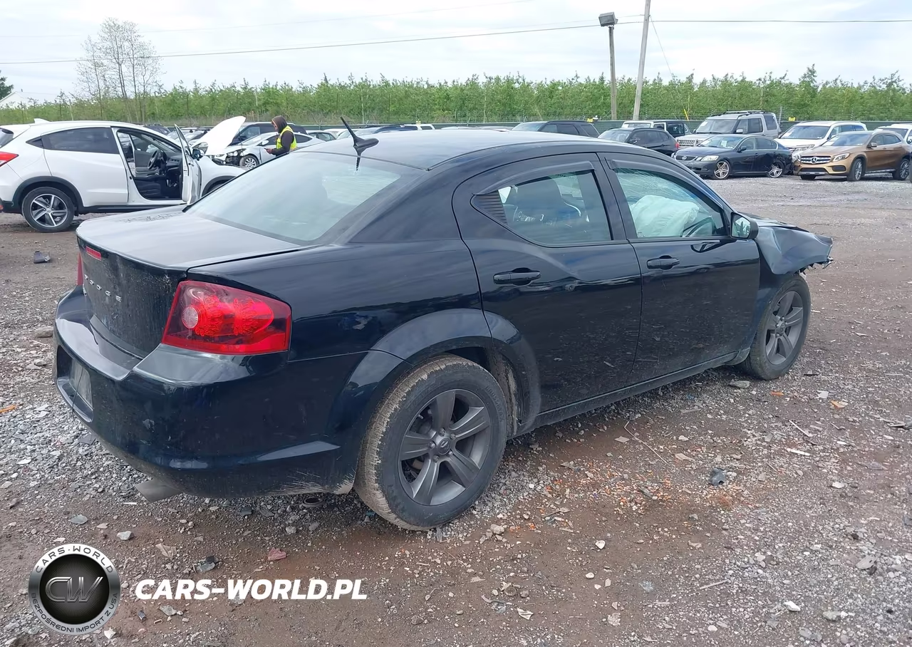 2013 Dodge Avenger Se VIN:1C3CDZAB4DN688068 - 4