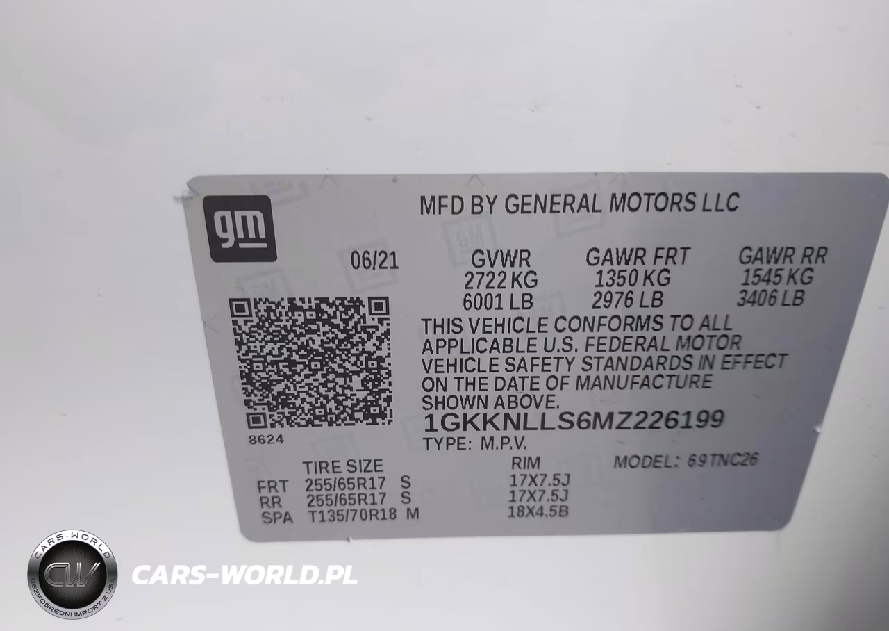 2021 GMC Acadia Awd At4 VIN:1GKKNLLS6MZ226199 - 9