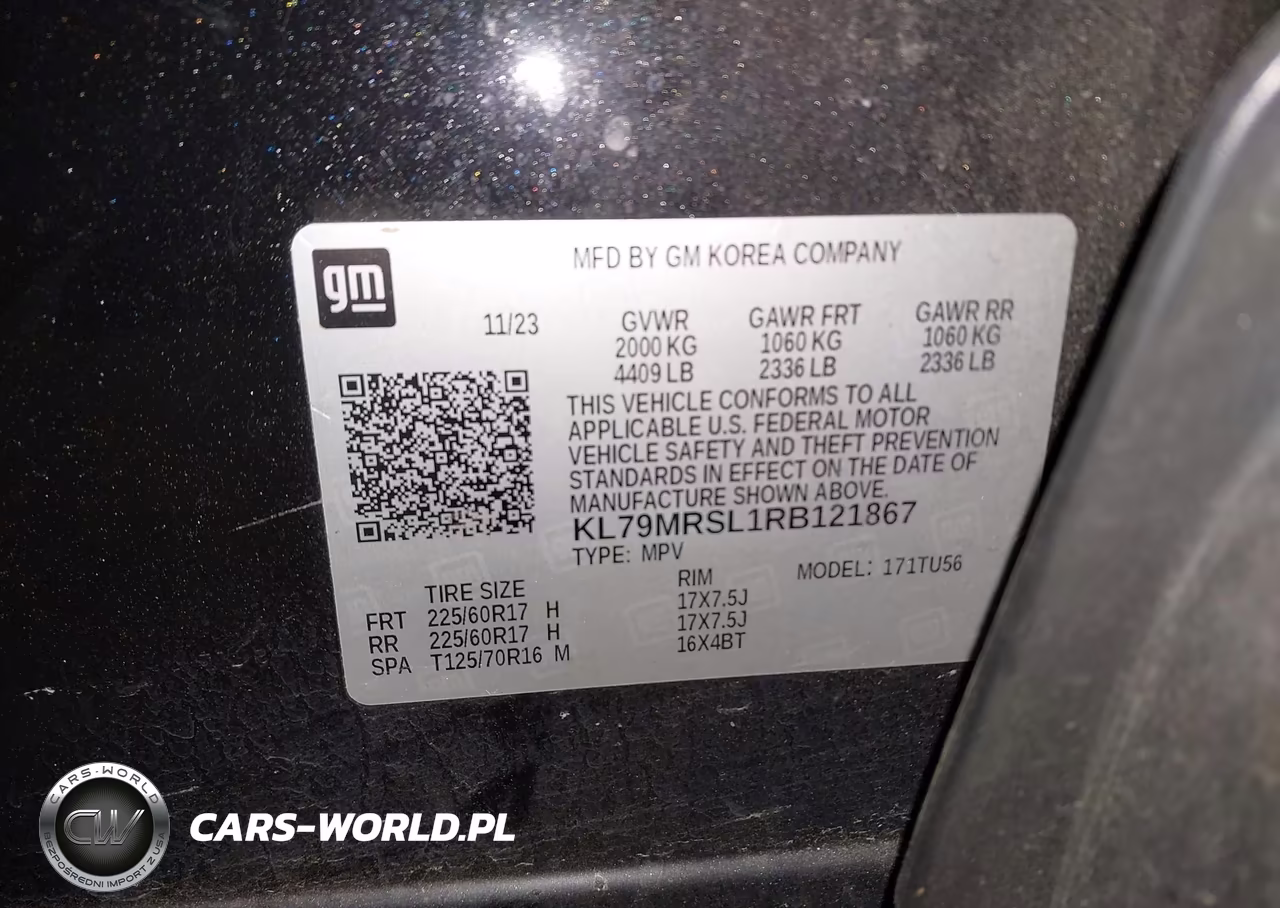 2024 Chevrolet Trailblazer Awd Lt VIN:KL79MRSL1RB121867 - 9