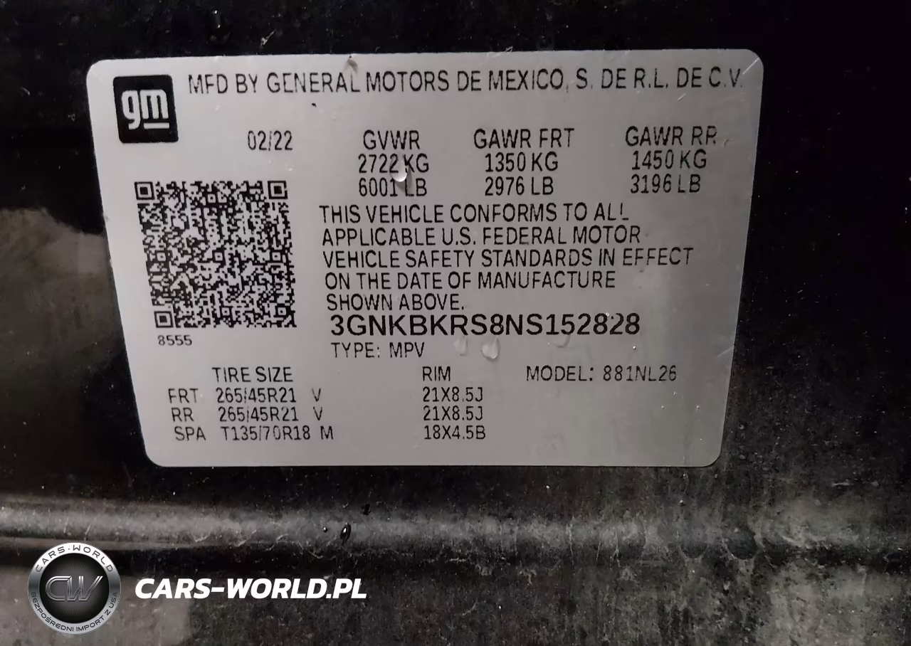 2022 Chevrolet Blazer Awd Rs VIN:3GNKBKRS8NS152828 - 9