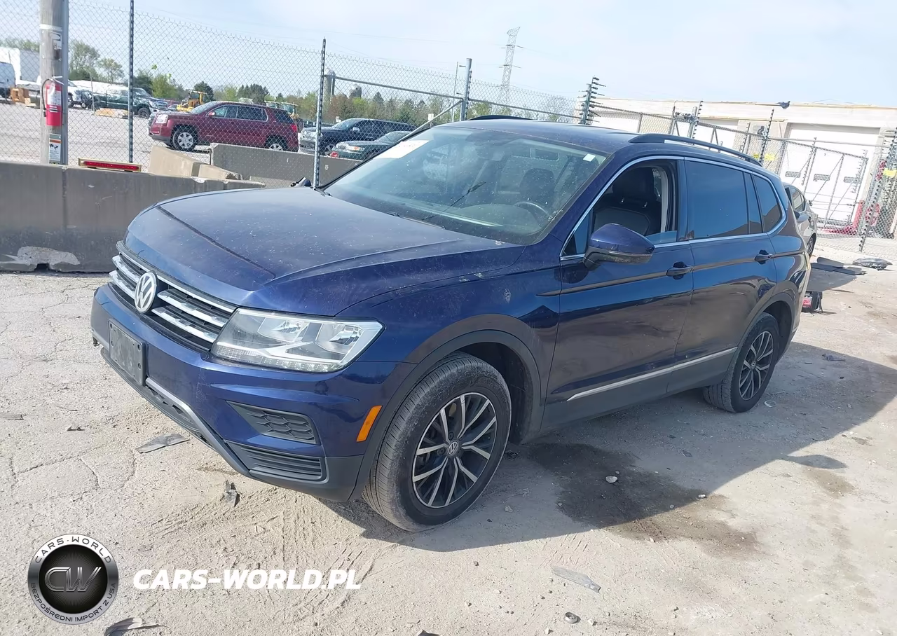 2021 Volkswagen Tiguan 2.0T Se-2.0T Se R-Line Black-2.0T Sel VIN:3VV3B7AX6MM027641 - 2