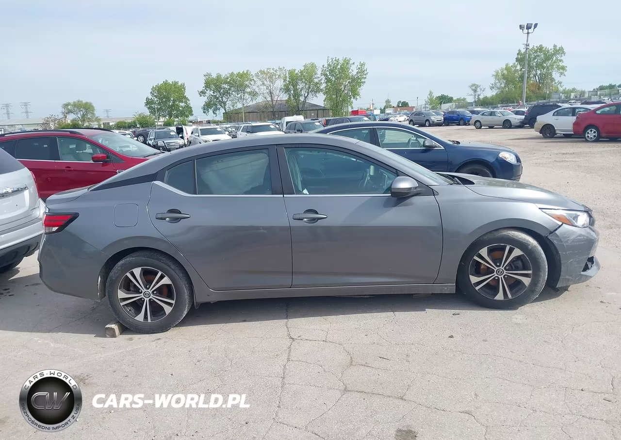 2021 Nissan Sentra Sv Xtronic Cvt VIN:3N1AB8CV4MY287281 - 12