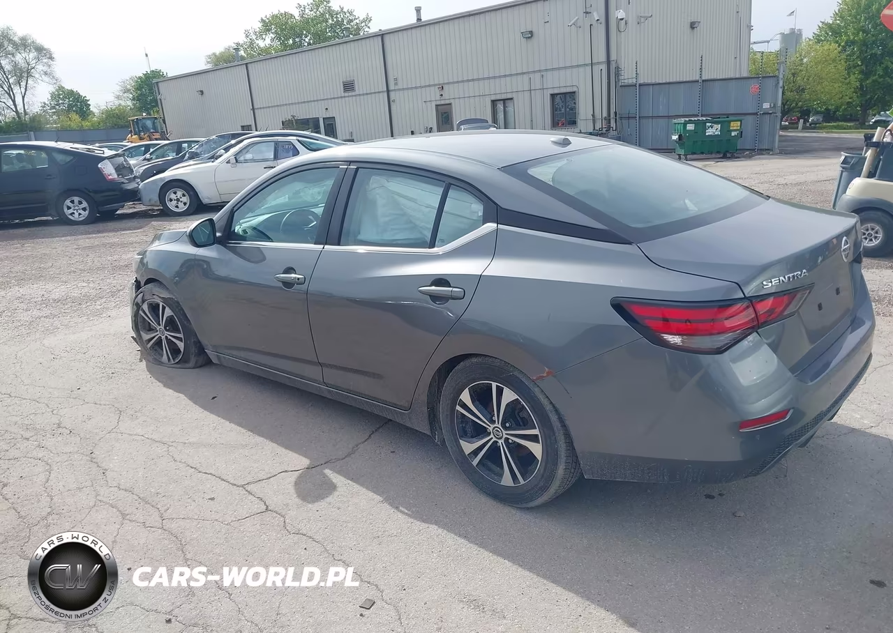 2021 Nissan Sentra Sv Xtronic Cvt VIN:3N1AB8CV4MY287281 - 3