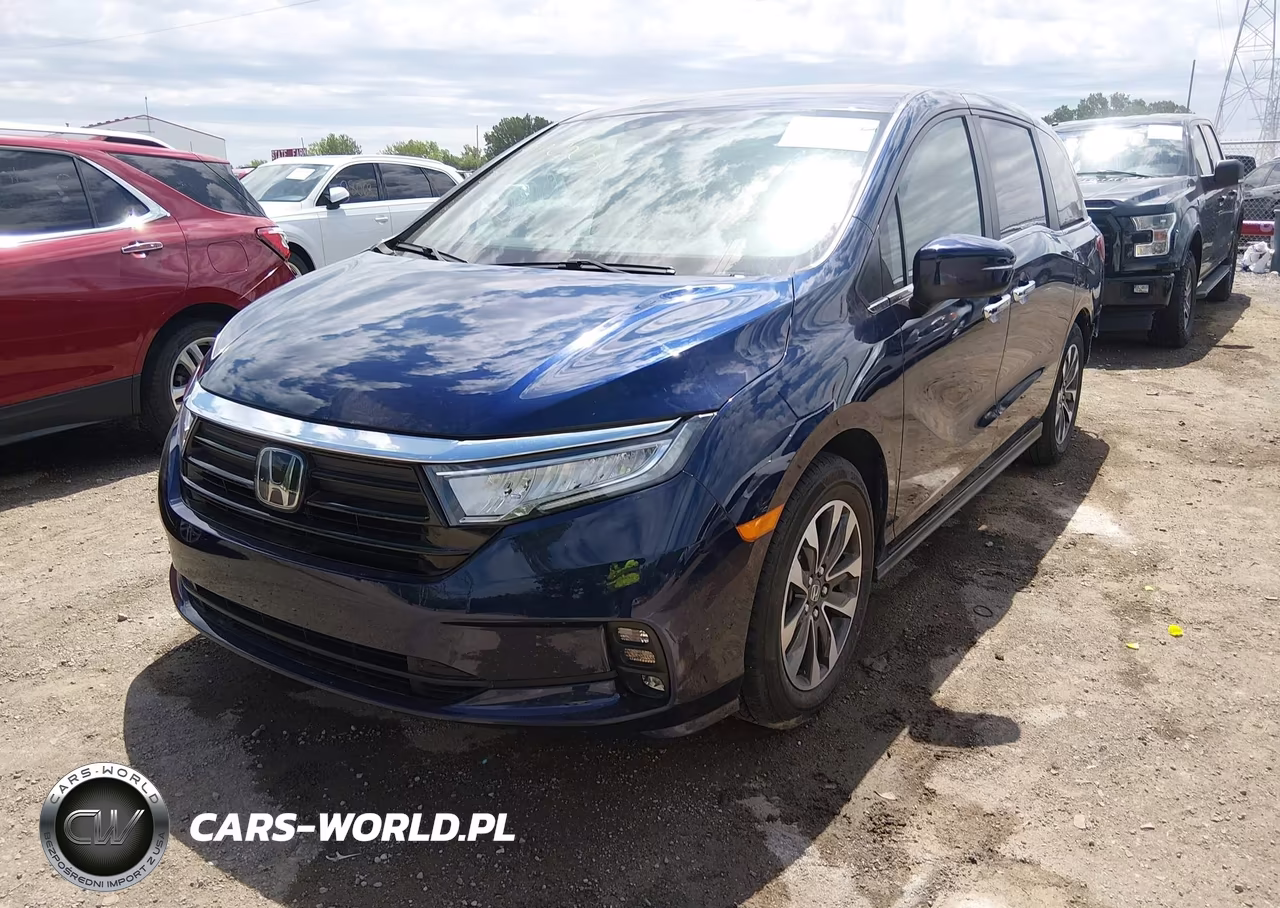 2022 Honda Odyssey Ex-L VIN:5FNRL6H73NB048605 - 2