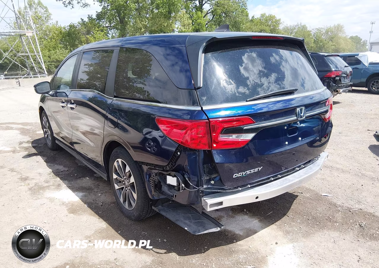 2022 Honda Odyssey Ex-L VIN:5FNRL6H73NB048605 - 3