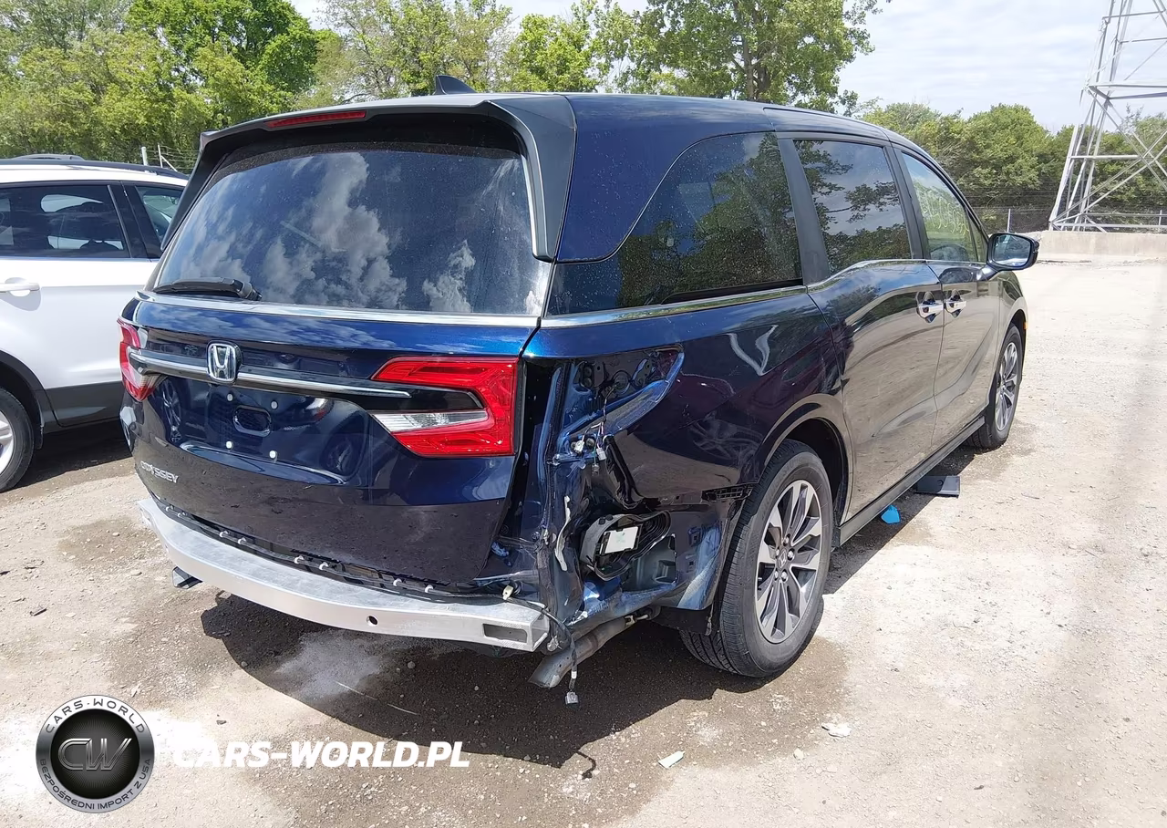 2022 Honda Odyssey Ex-L VIN:5FNRL6H73NB048605 - 4
