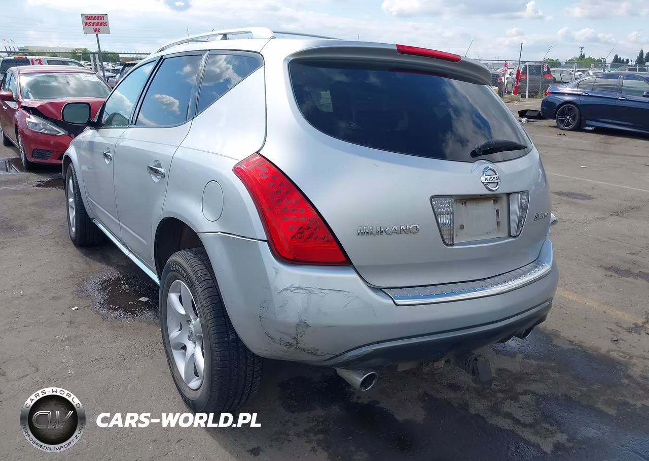 2006 Nissan Murano Se VIN:JN8AZ08W86W506334 - 3