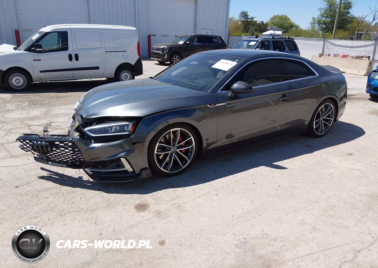 2018 Audi S5 3.0T Premium Plus VIN:WAUR4AF51JA002482 - 2