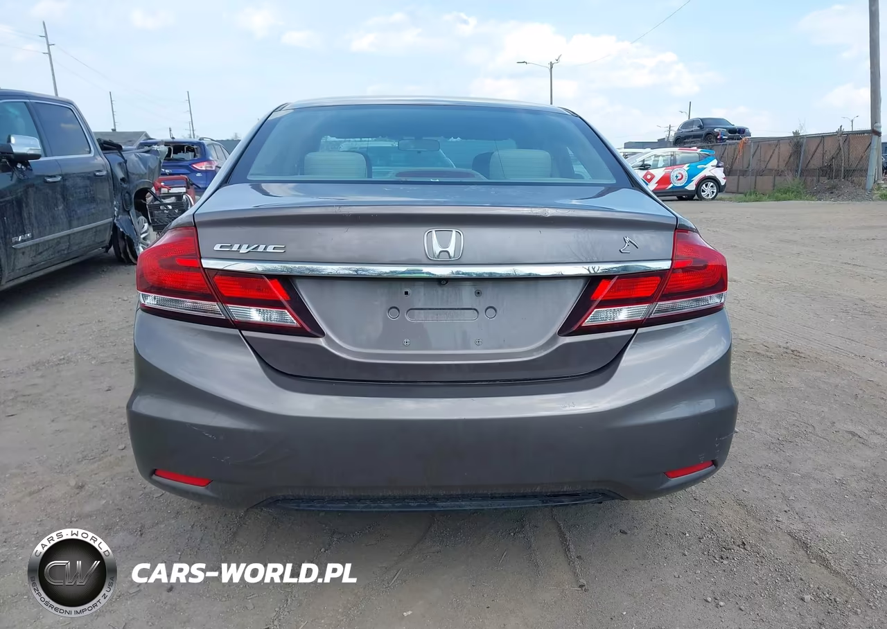 2014 Honda Civic Lx VIN:19XFB2F53EE030529 - 16