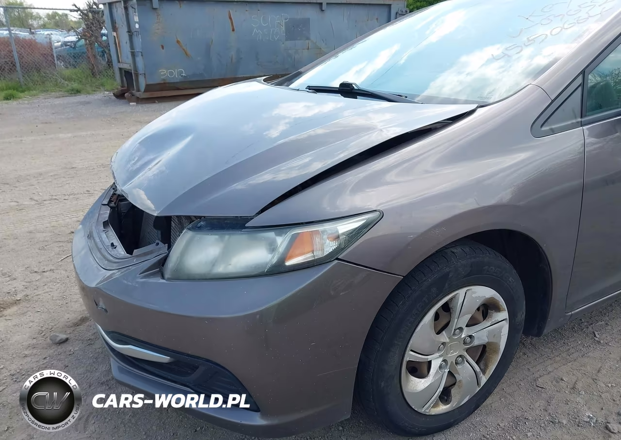 2014 Honda Civic Lx VIN:19XFB2F53EE030529 - 6