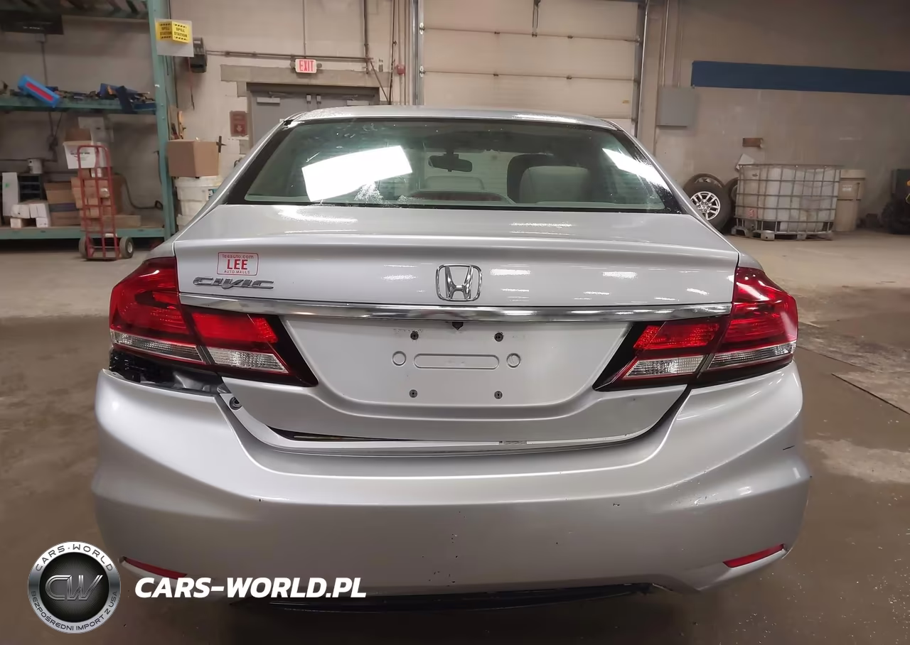 2013 Honda Civic Lx VIN:2HGFB2F52DH528998 - 16