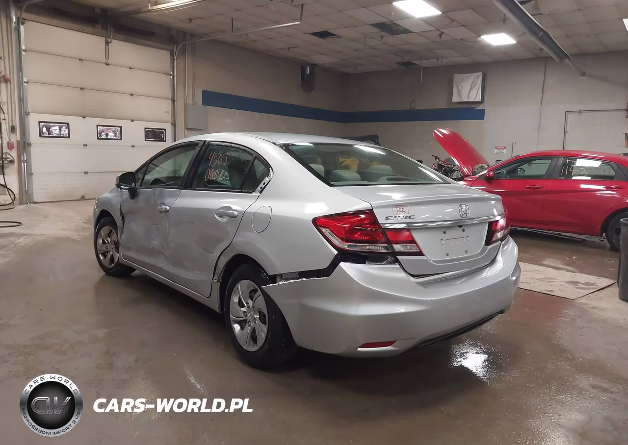 2013 Honda Civic Lx VIN:2HGFB2F52DH528998 - 3
