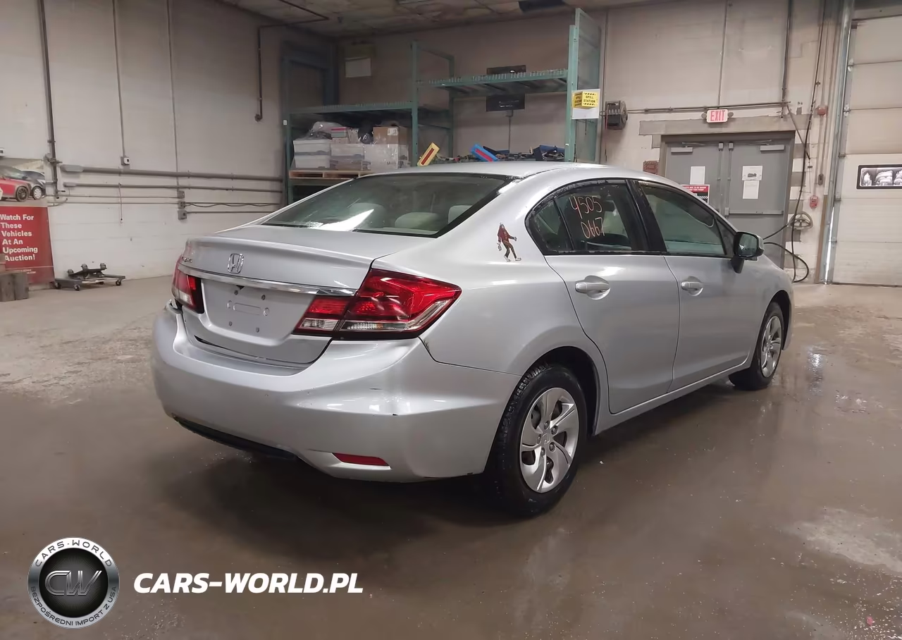 2013 Honda Civic Lx VIN:2HGFB2F52DH528998 - 4