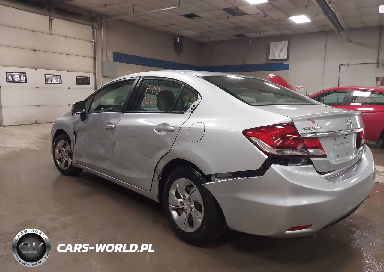 2013 Honda Civic Lx VIN:2HGFB2F52DH528998 - 6