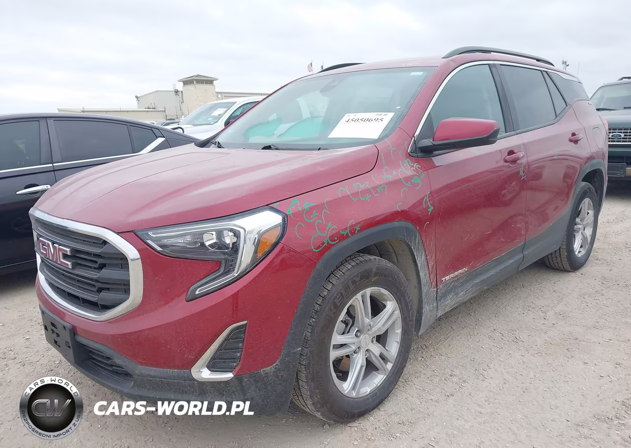2021 GMC Terrain Fwd Sle VIN:3GKALMEV2ML341775 - 2