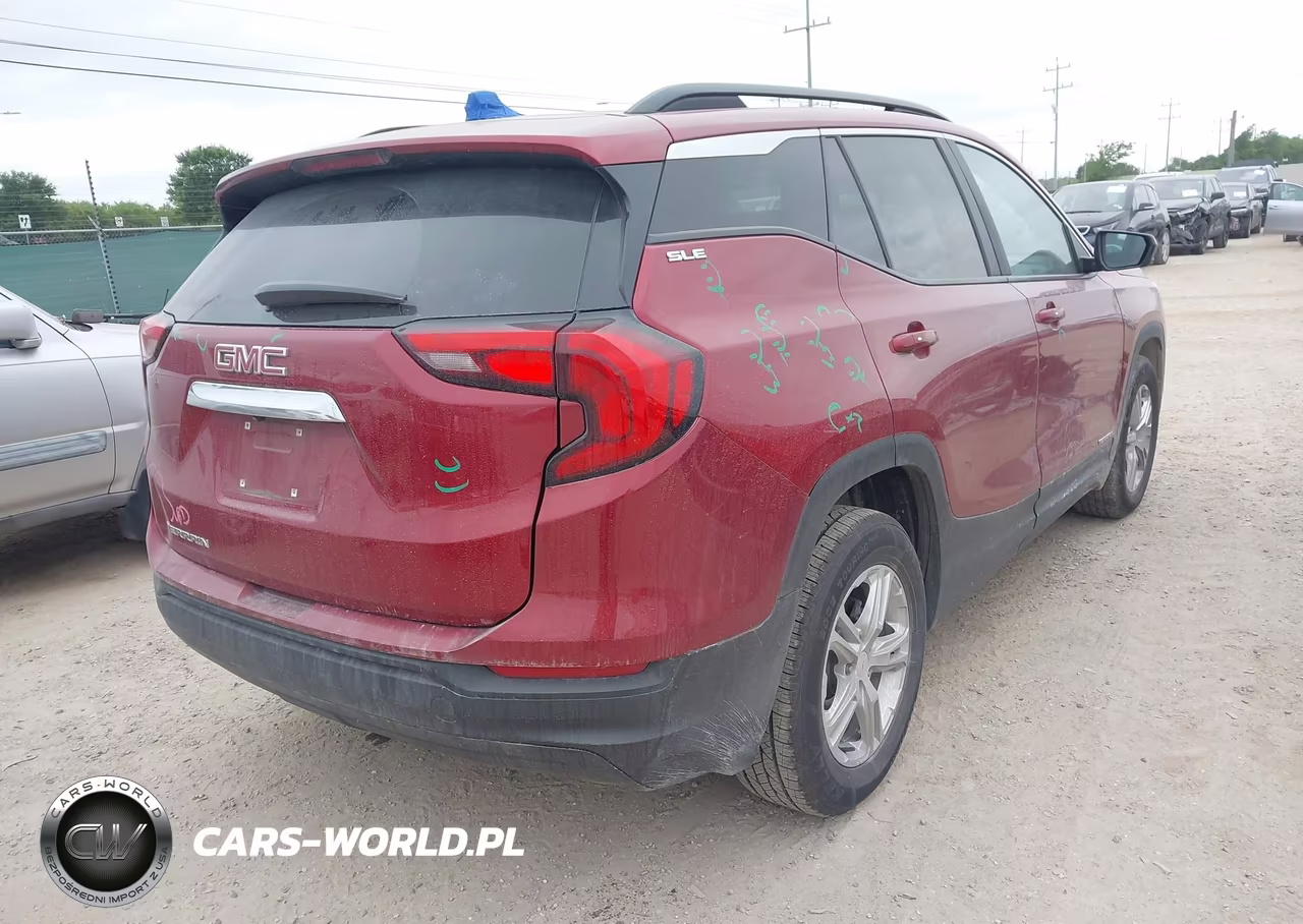 2021 GMC Terrain Fwd Sle VIN:3GKALMEV2ML341775 - 4