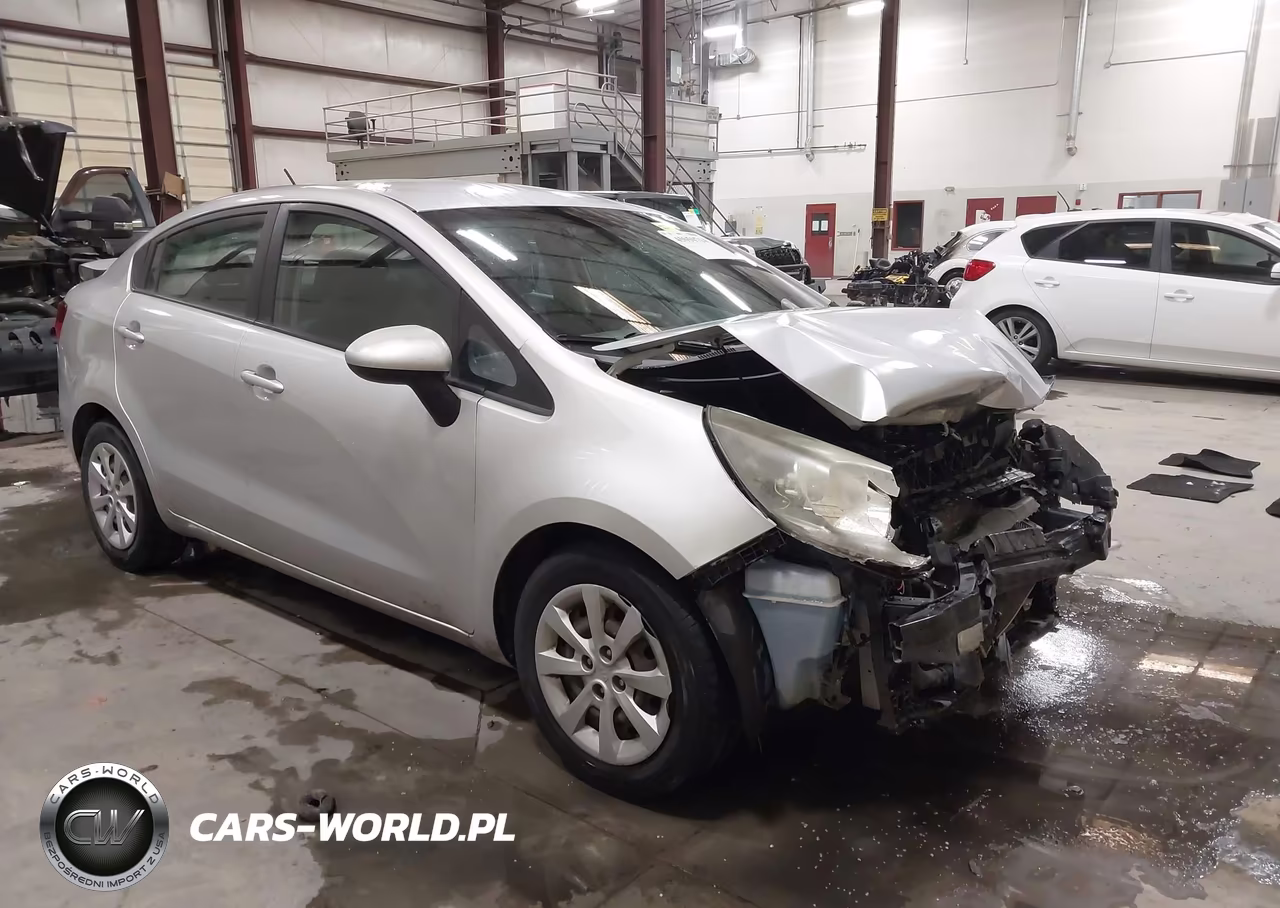 2012 Kia Rio Lx VIN:KNADM4A37C6083902 - 1