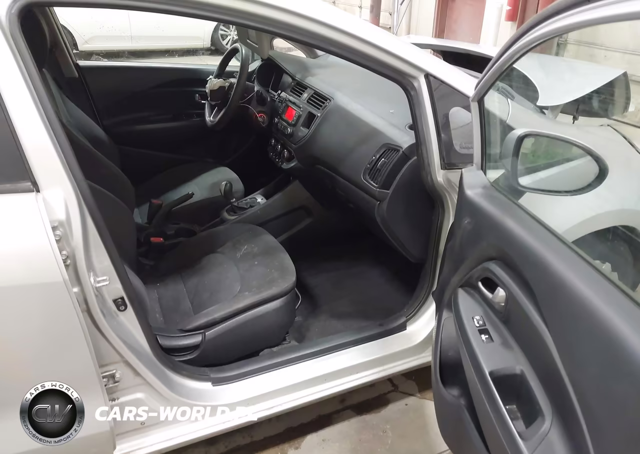 2012 Kia Rio Lx VIN:KNADM4A37C6083902 - 5