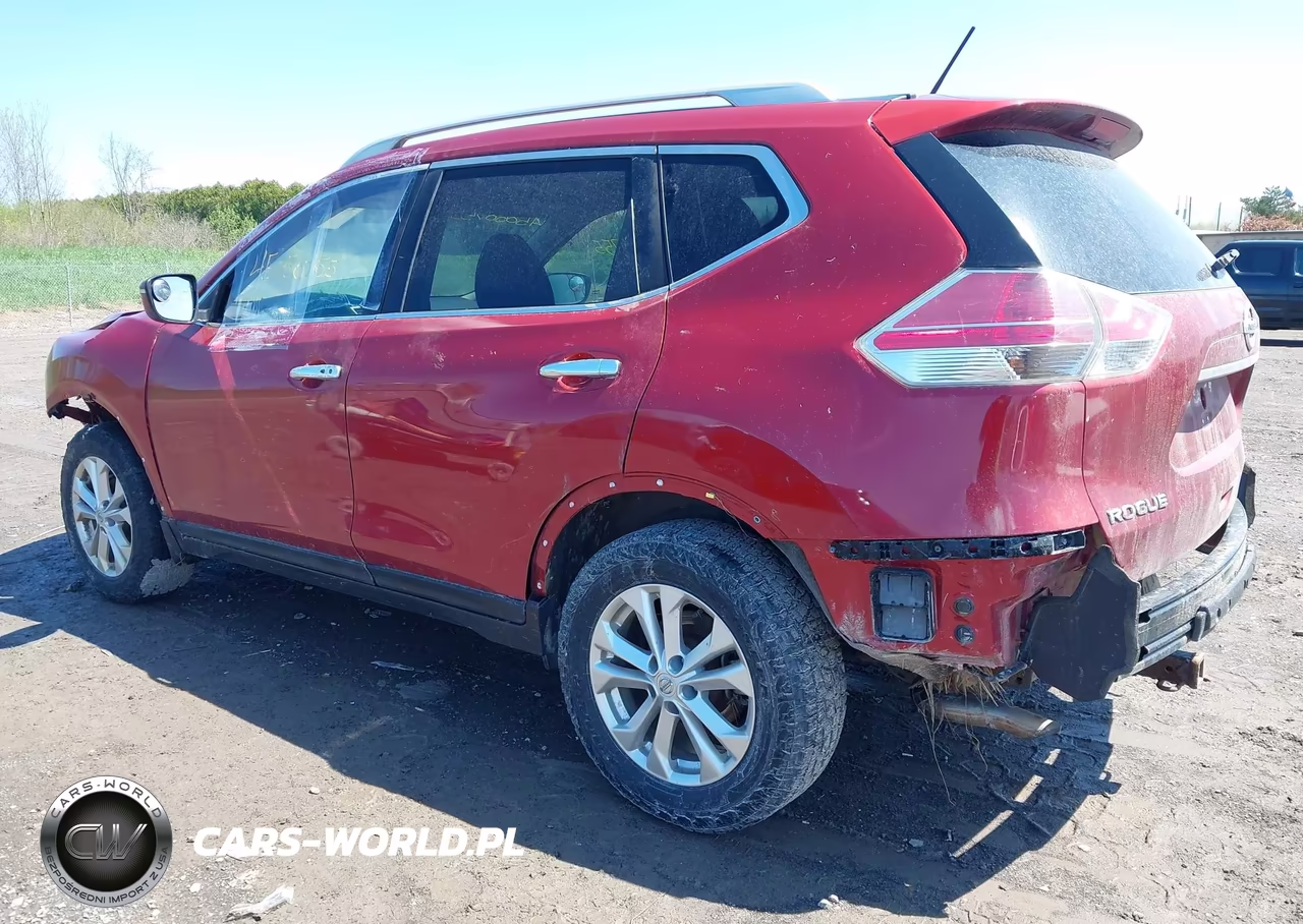 2016 Nissan Rogue S-Sl-Sv VIN:5N1AT2MV1GC892793 - 3