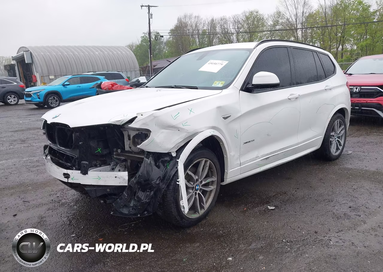 2016 BMW X3 xDrive28I VIN:5UXWX9C5XG0D72765 - 2