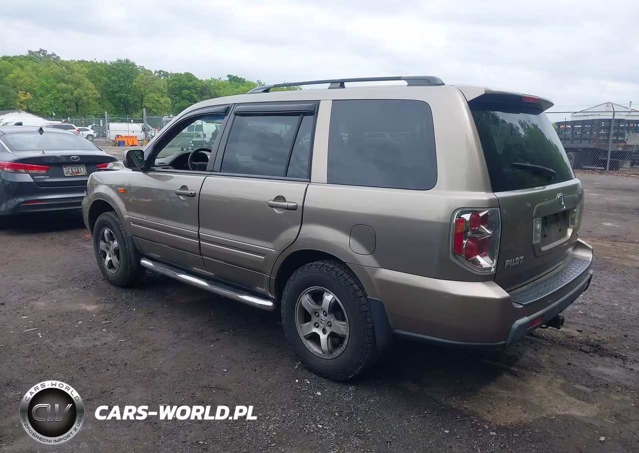 2008 Honda Pilot Ex-L VIN:5FNYF18638B038836 - 3
