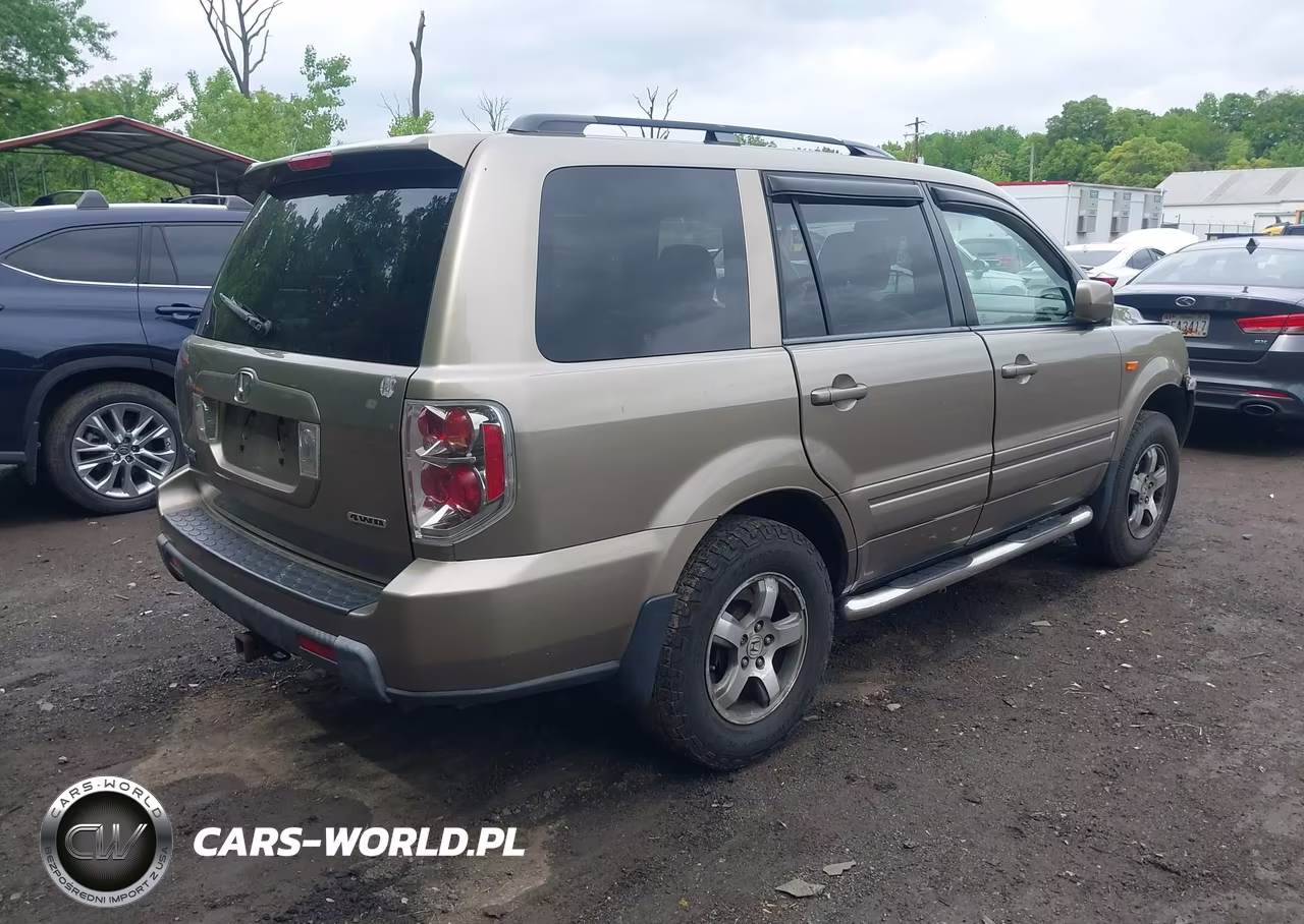 2008 Honda Pilot Ex-L VIN:5FNYF18638B038836 - 4