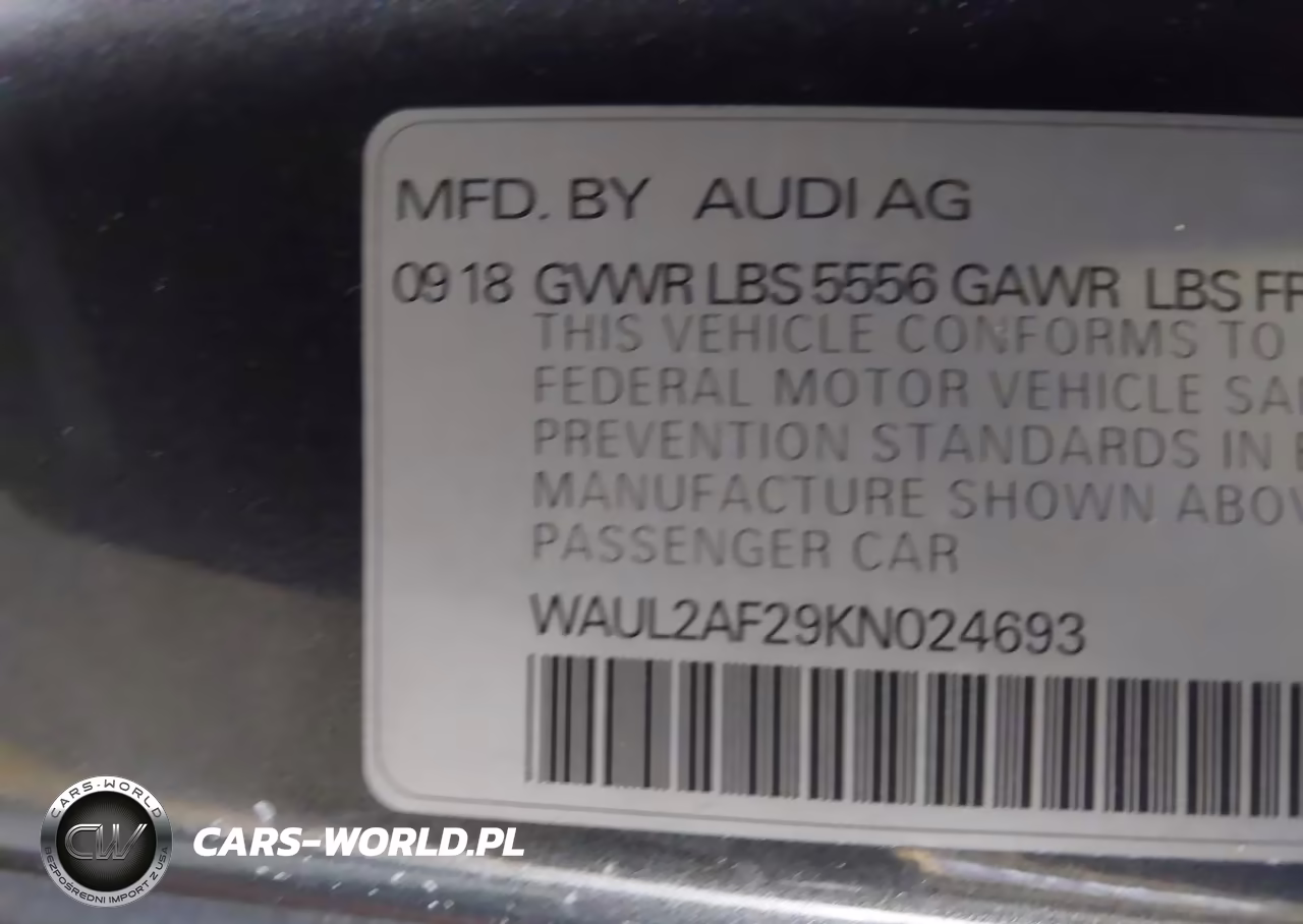 2019 Audi A6 55 Premium VIN:WAUL2AF29KN024693 - 9