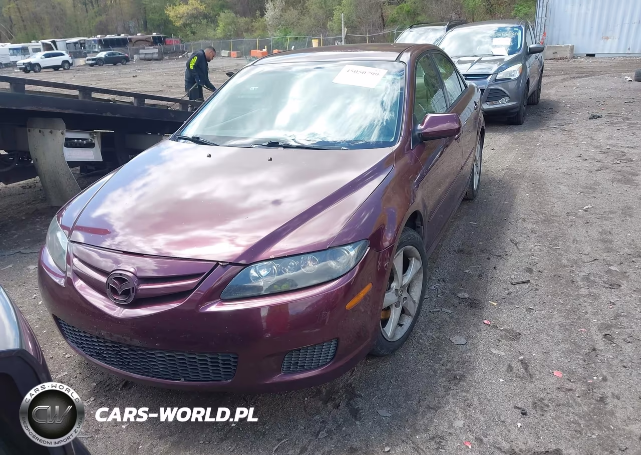 2007 Mazda Mazda6 S Sport Ve VIN:1YVHP80D075M01748 - 2