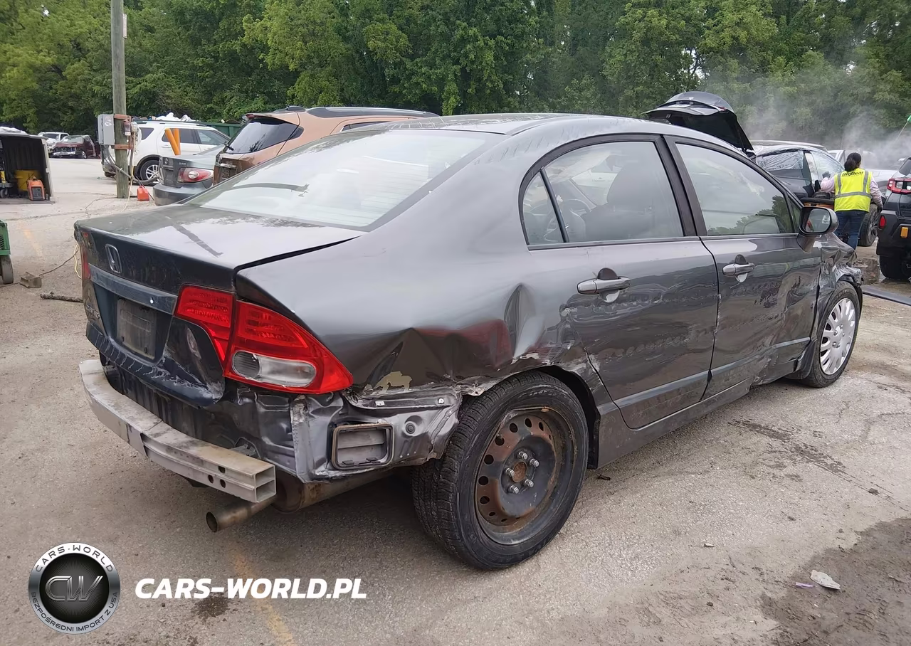 2011 Honda Civic Lx VIN:19XFA1F52BE017635 - 4