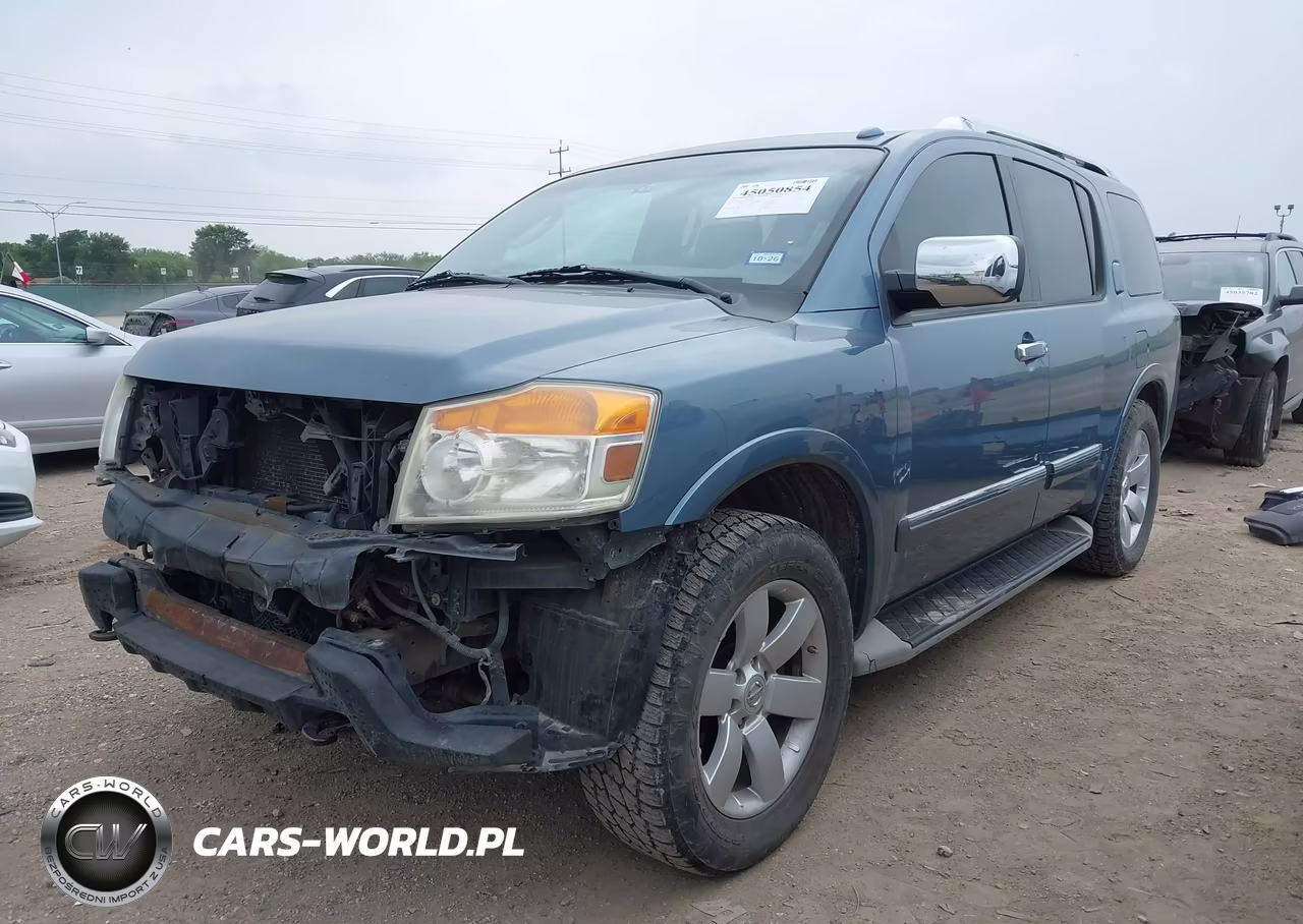 2010 Nissan Armada Titanium VIN:5N1AA0NC3AN603562 - 2
