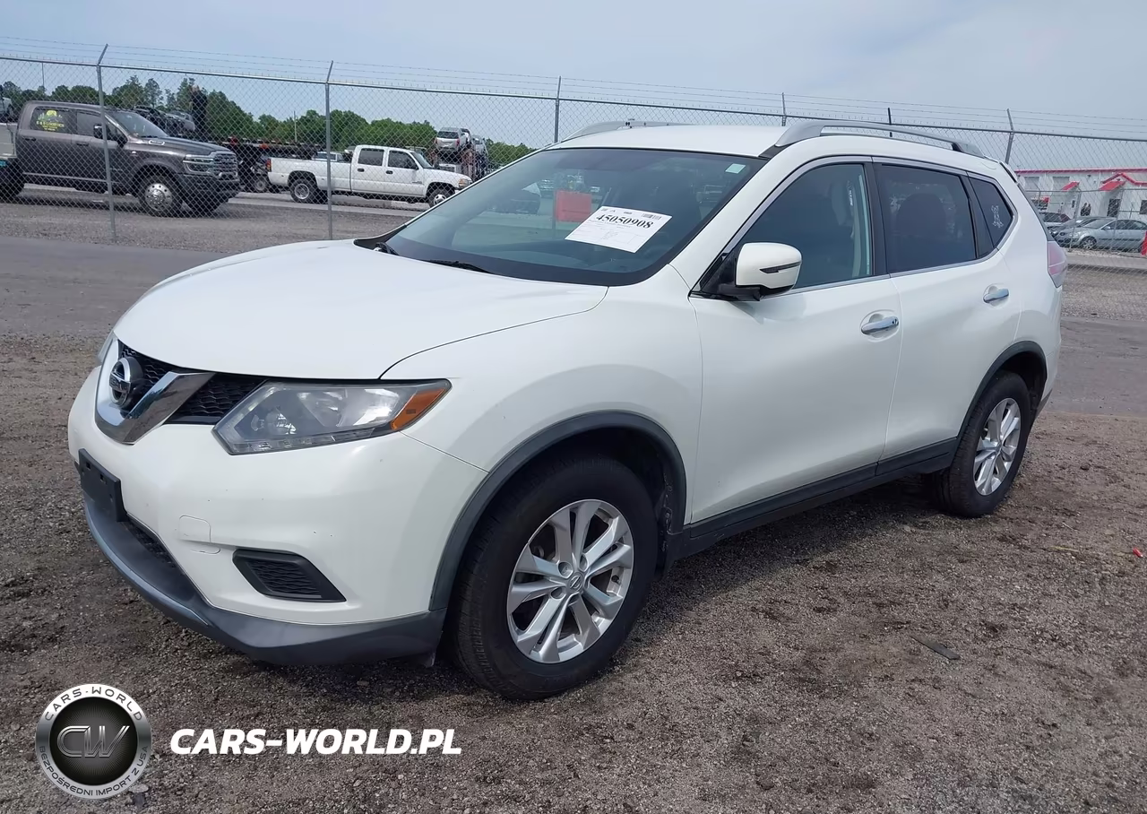 2016 Nissan Rogue Sv VIN:KNMAT2MV4GP671976 - 2