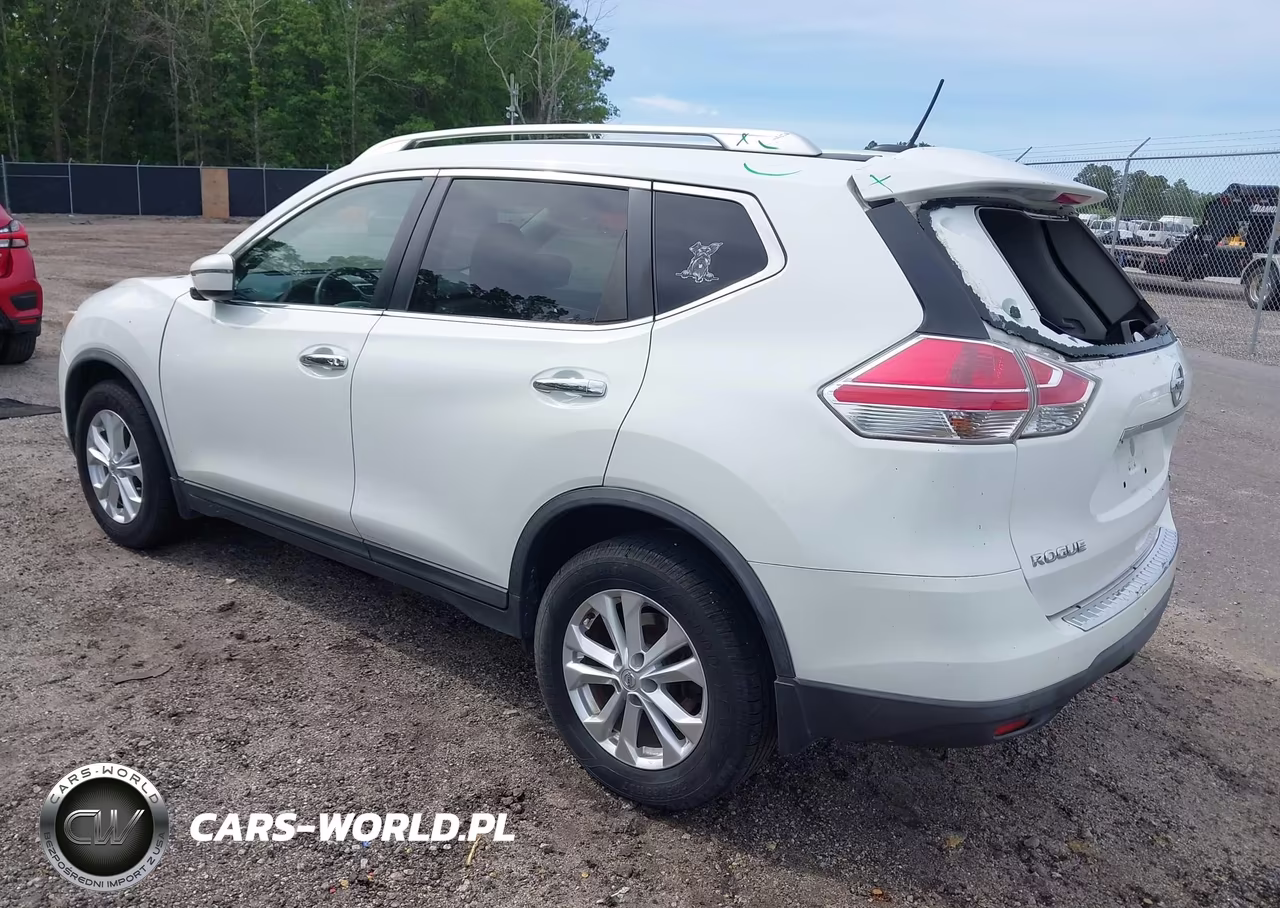 2016 Nissan Rogue Sv VIN:KNMAT2MV4GP671976 - 3