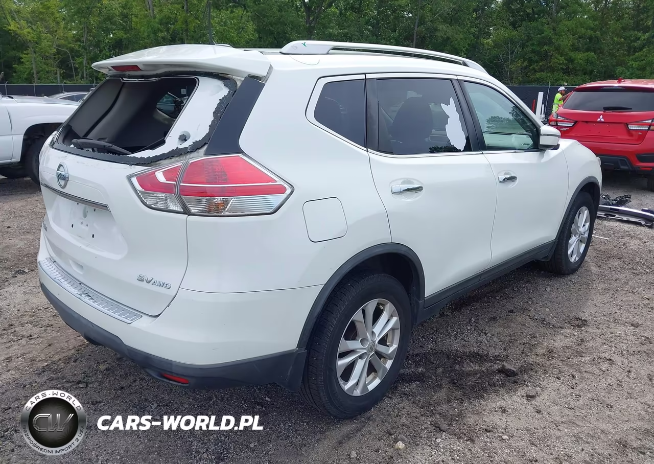 2016 Nissan Rogue Sv VIN:KNMAT2MV4GP671976 - 4