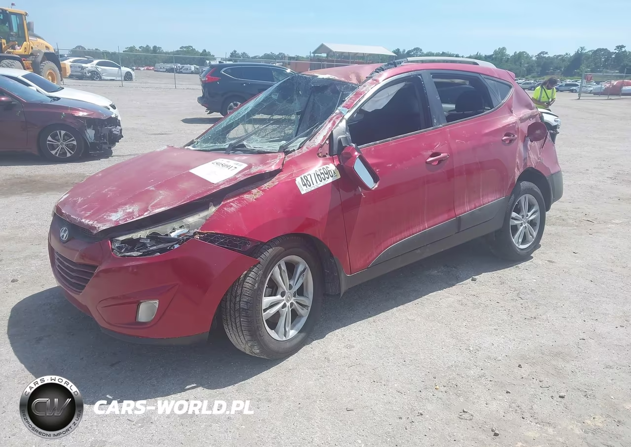 2013 Hyundai Tucson Gls VIN:KM8JU3AC9DU549452 - 2