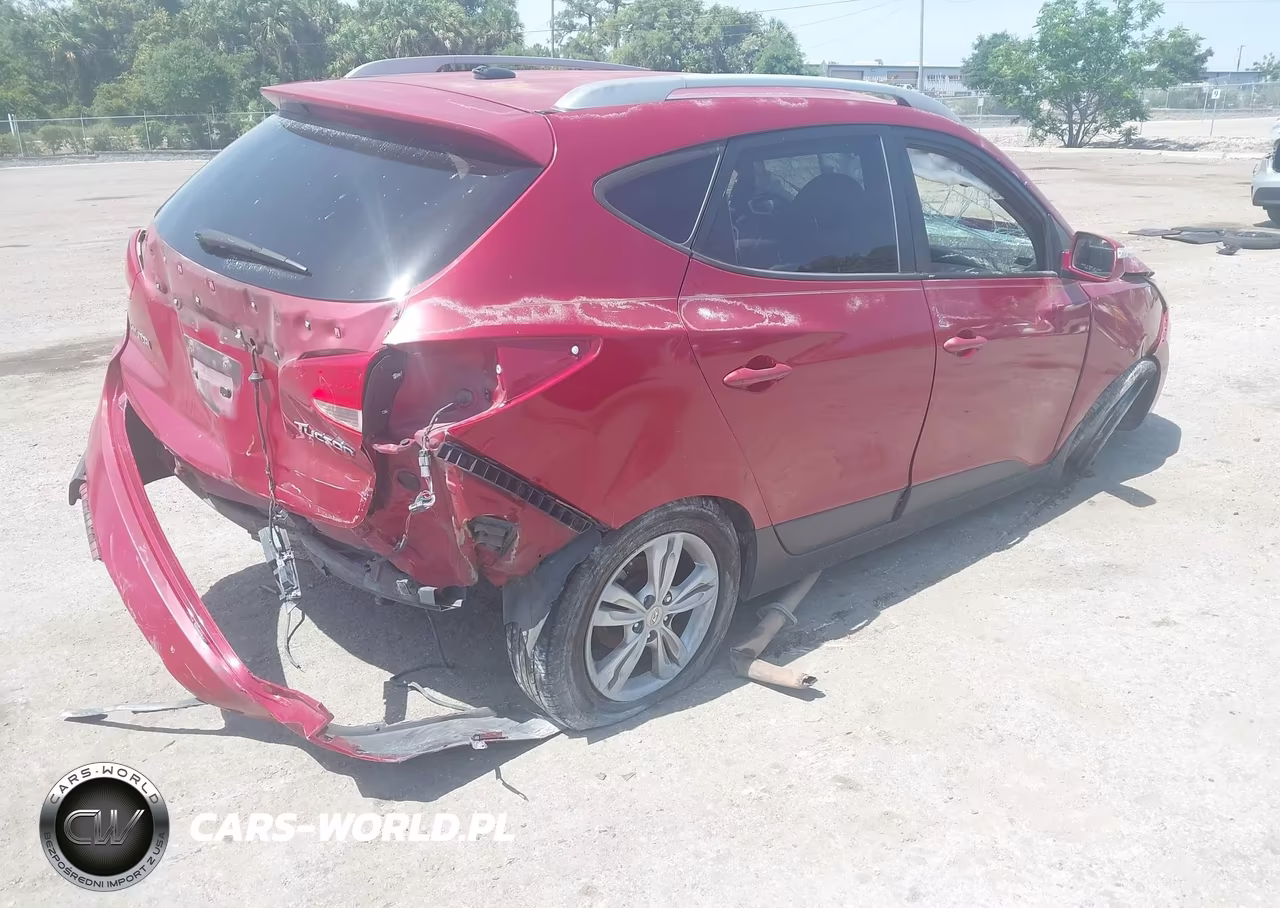 2013 Hyundai Tucson Gls VIN:KM8JU3AC9DU549452 - 4