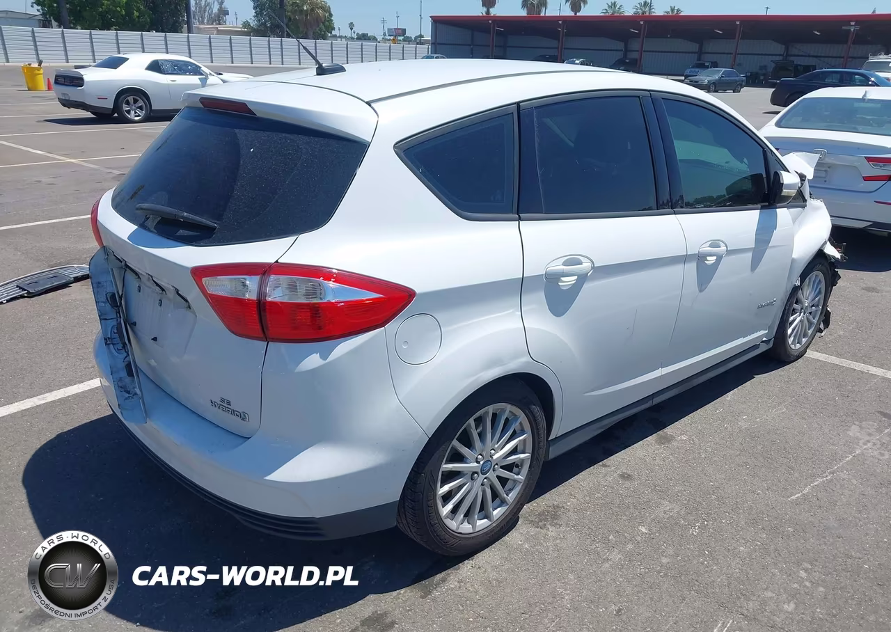 2013 Ford C-Max Hybrid Se VIN:1FADP5AU0DL521709 - 4