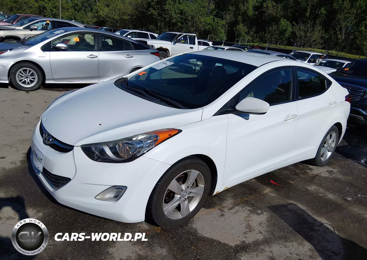2012 Hyundai Elantra Gls VIN:5NPDH4AE7CH110580 - 2