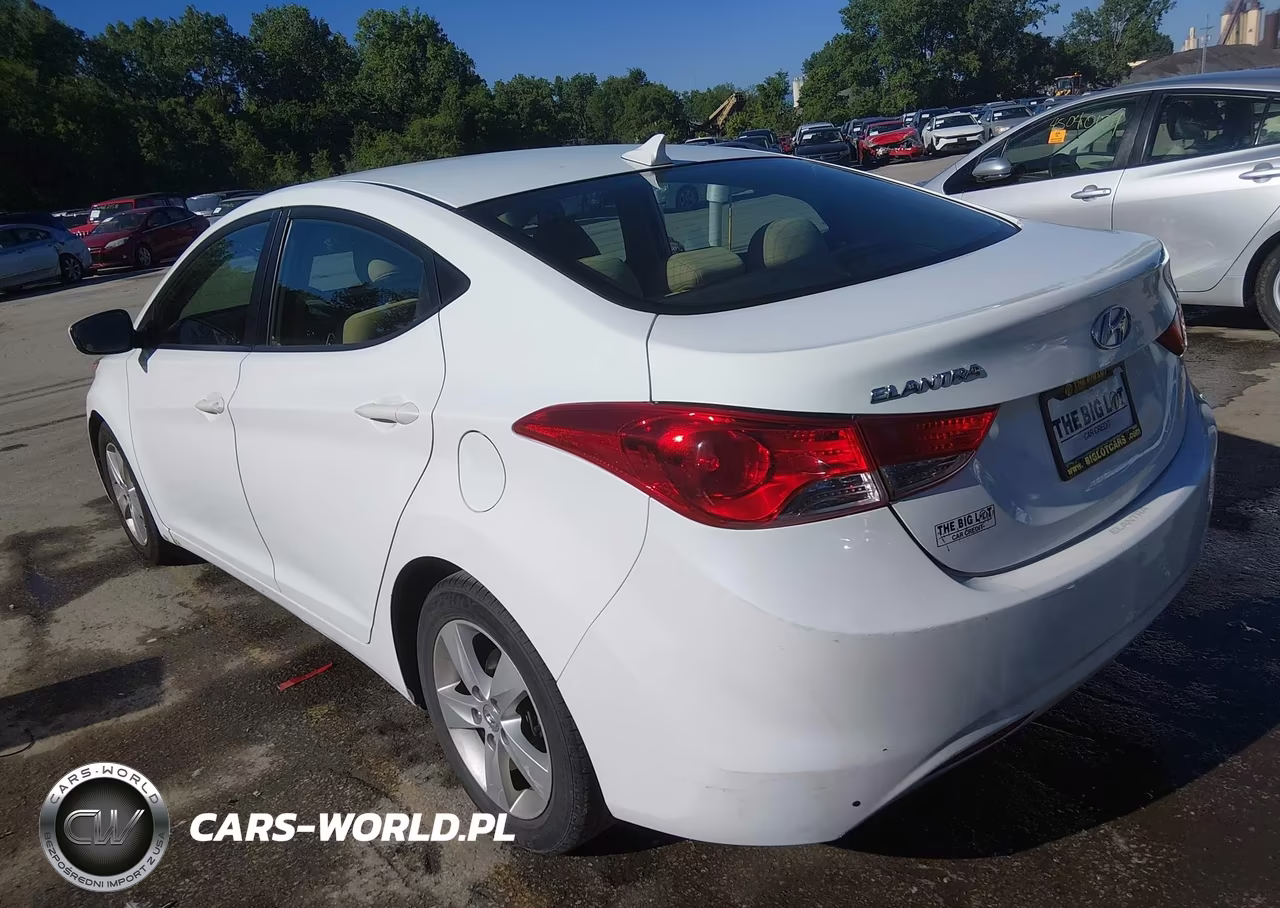 2012 Hyundai Elantra Gls VIN:5NPDH4AE7CH110580 - 3