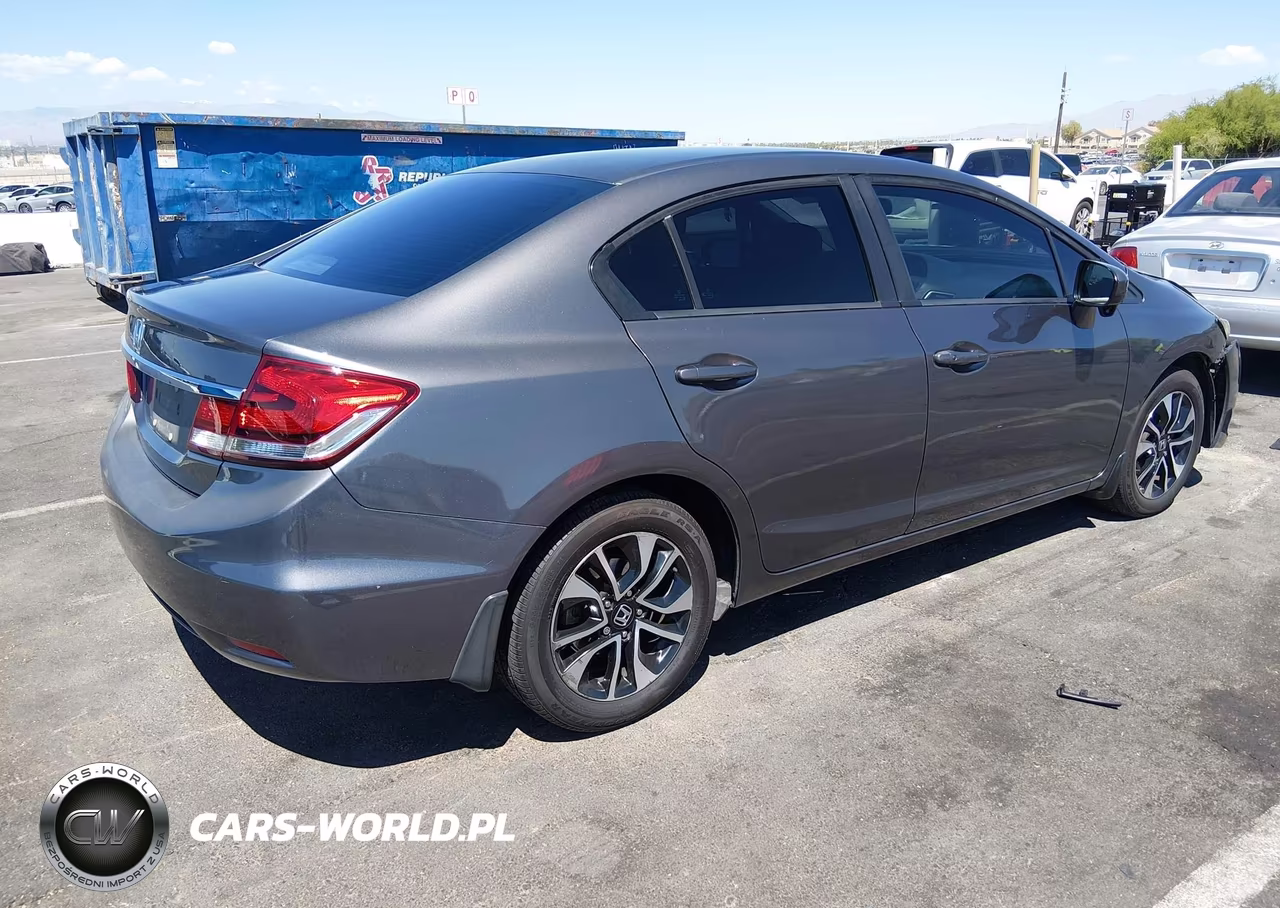 2015 Honda Civic Ex VIN:19XFB2F85FE003117 - 4