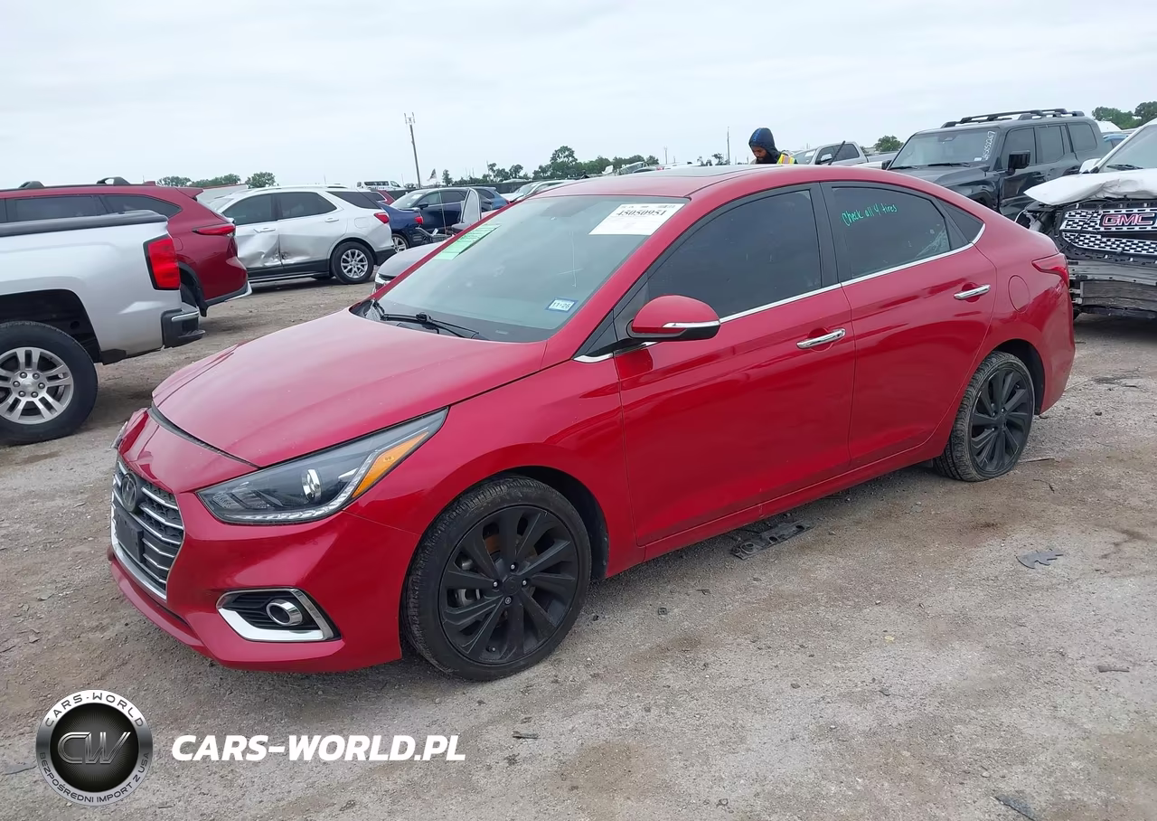 2022 Hyundai Accent Limited VIN:3KPC34A60NE188256 - 2