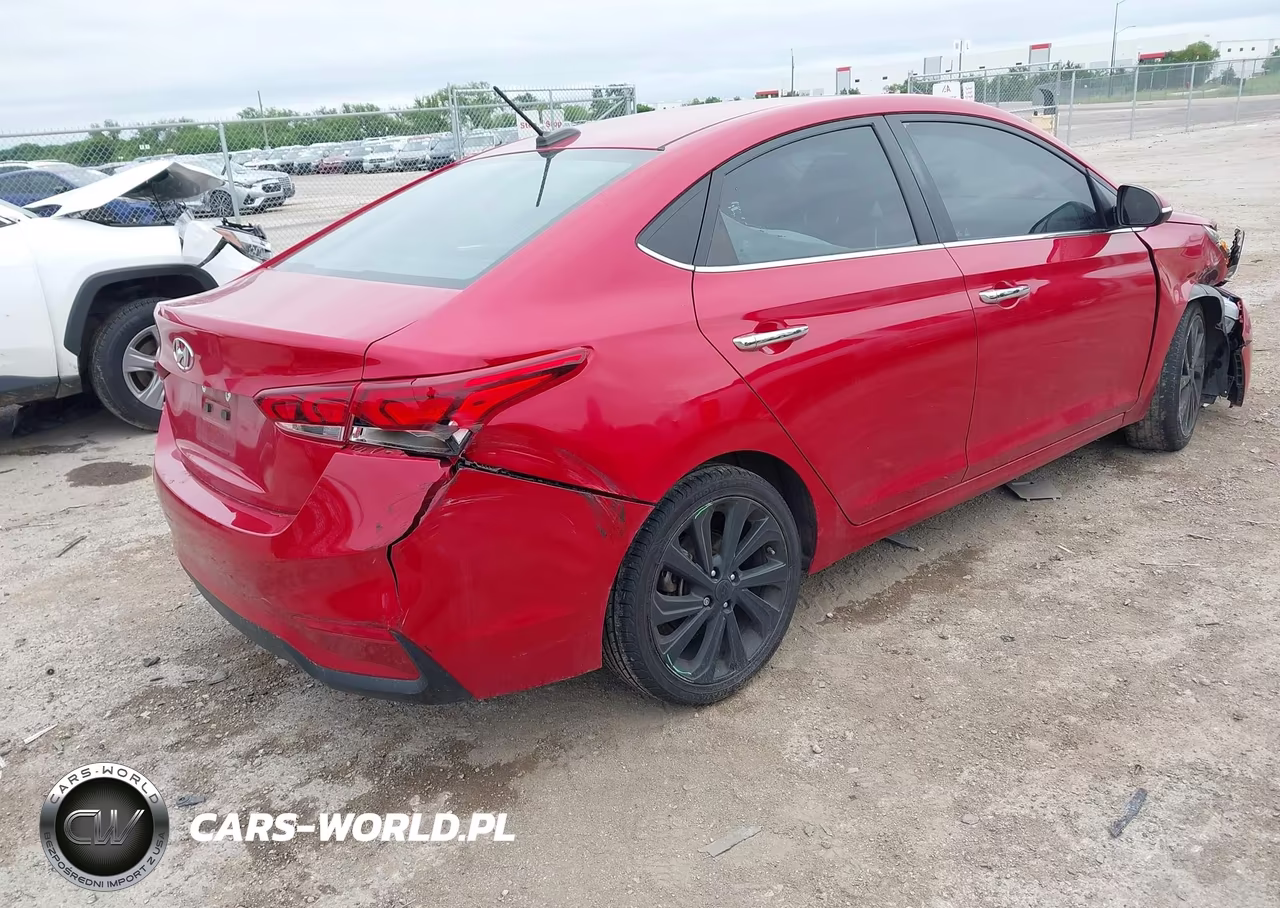 2022 Hyundai Accent Limited VIN:3KPC34A60NE188256 - 4