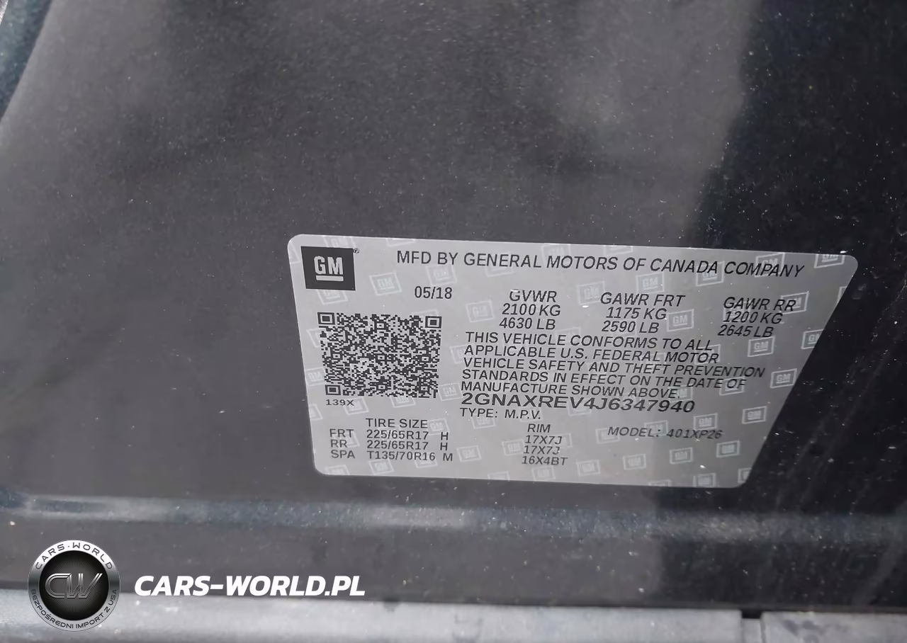 2018 Chevrolet Equinox Ls VIN:2GNAXREV4J6347940 - 9